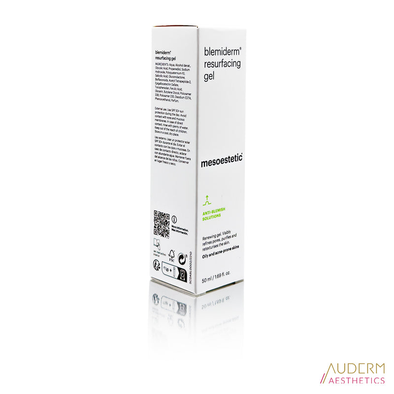 mesoestetic blemiderm resurfacing gel 50 ml