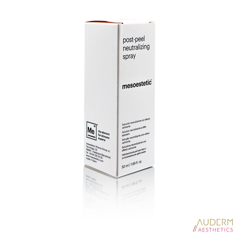 mesoestetic post-peel neutralizing spray 50 ml
