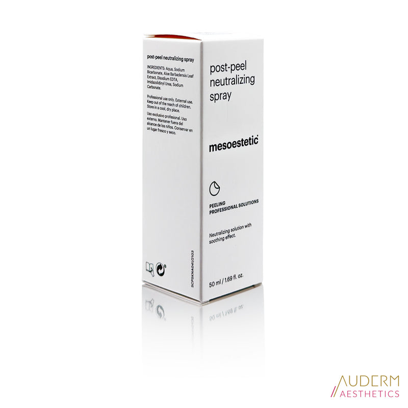 mesoestetic post-peel neutralizing spray 50 ml