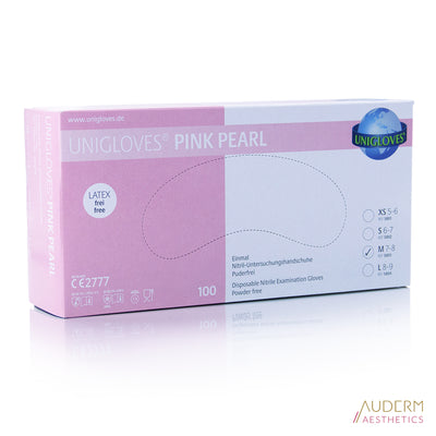 UNIGLOVES®  Pearl Nitrilhandschuhe pink
