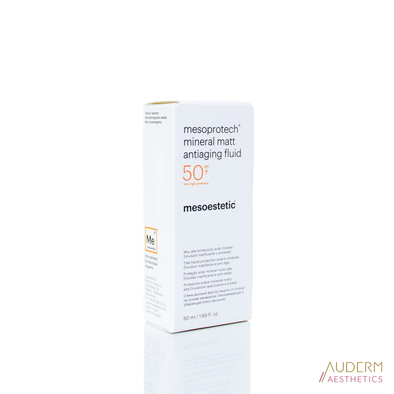 mesoestetic® mesoprotech mineral matt antiaging fluid SPF 50+